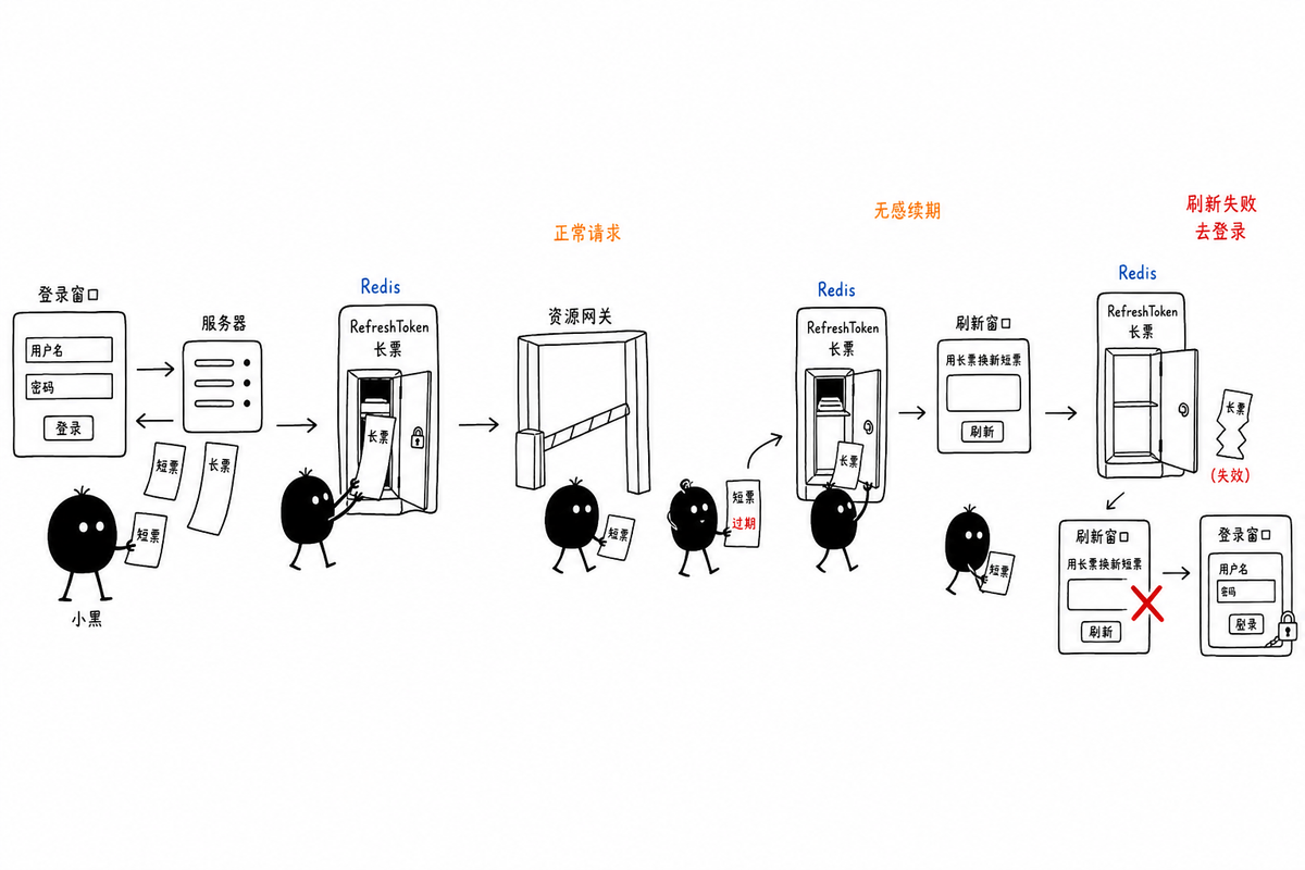 双 Token 流程